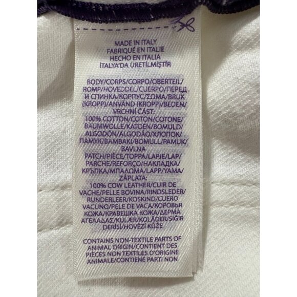 Ralph Lauren Purple Label 750 Straight Ankle Jean sz 29 Pearl NWT made in italy - Picture 5 of 8